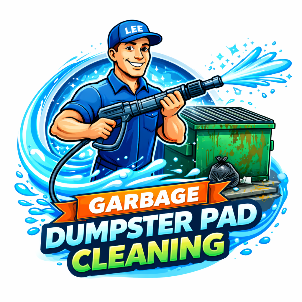 Dumpster Pads Pressure cleaned Power Wash by Lee (717) 525-3066